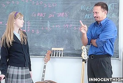 Cute Girl Fucks Her Teacher To Pass The Class